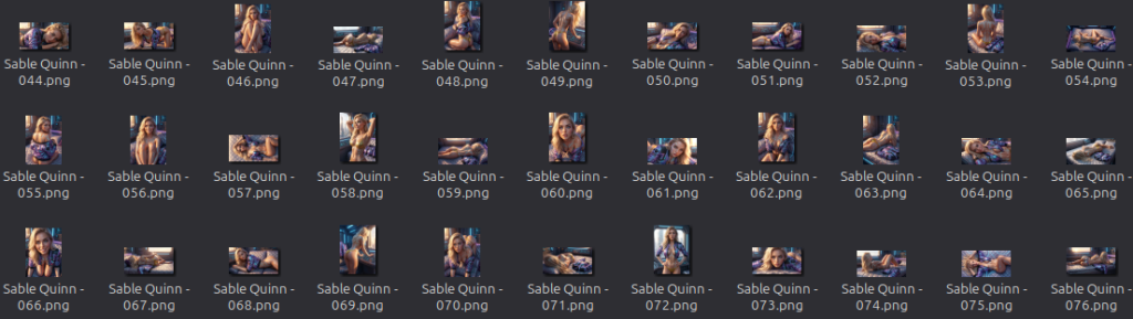 Sable Quinn – AI sci-fi space pilot