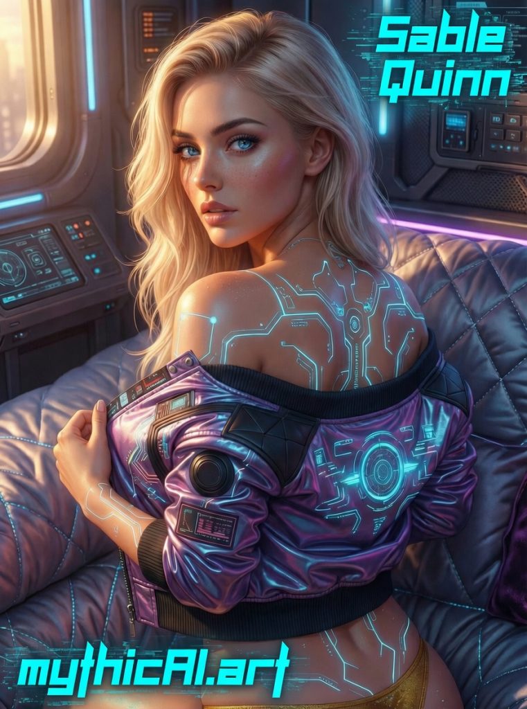 Sable Quinn – AI sci-fi space pilot